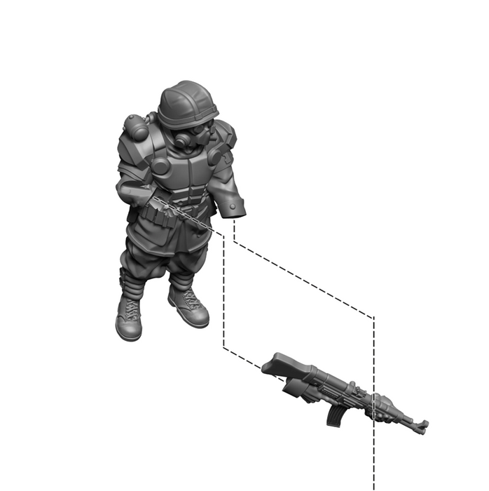 Konflikt 47: Totenrotte Platoon Commander & Bodyguards (2026)