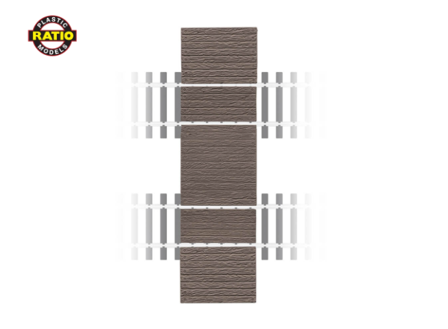 Ratio 456 OO Station Barrow Crossing