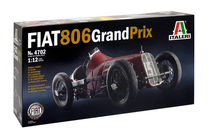 Italeri 4702 1:12 Fiat 806 Grand Prix