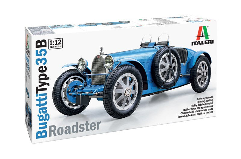 Italeri 4713 1:12 Bugatti Type 35B Roadster