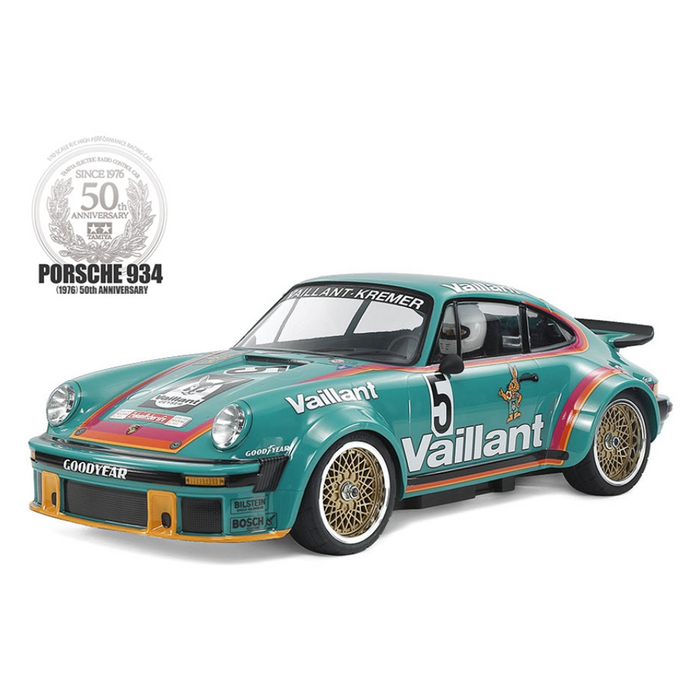Tamiya 47524 1/10 Scale R/C Porsche 934 (1976) 50th Anniversary