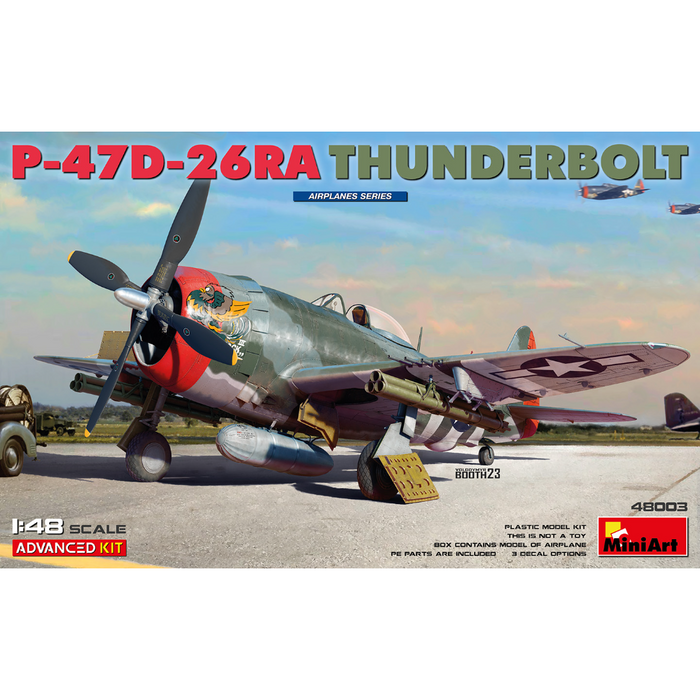 MiniArt 48003 1:48 P-47D-26RA Thunderbolt. Advanced Kit