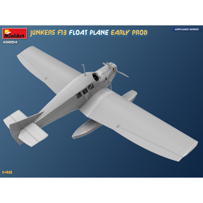 MiniArt 48004 1:48 Junkers F13 Float Plane. Early Prod