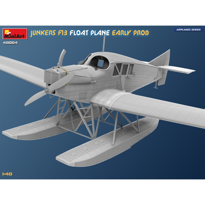 MiniArt 48004 1:48 Junkers F13 Float Plane. Early Prod