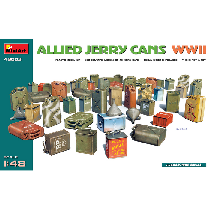 MiniArt 49003 1:48 Allied Jerry Cans WW2
