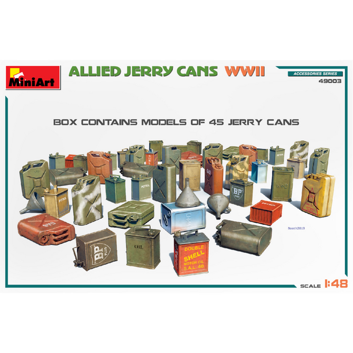 MiniArt 49003 1:48 Allied Jerry Cans WW2