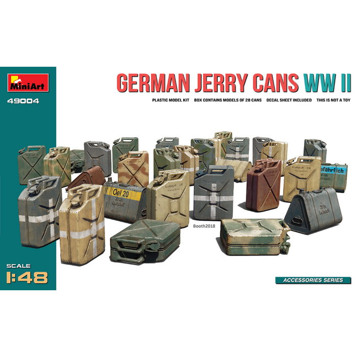 MiniArt 49004 1:48 German Jerry Cans WW2