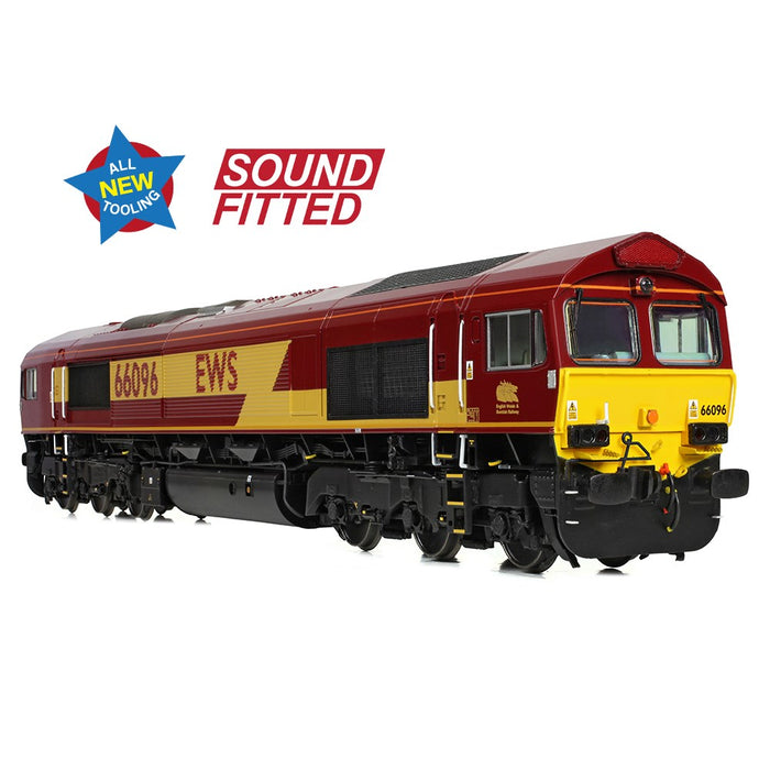 Bachmann Branchline 50-000ASF [OO] 1:76 Class 66/0 66096 EWS (Sound Fitted)