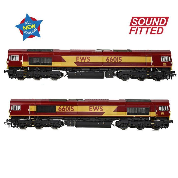 Bachmann Branchline 50-000SF [OO] 1:76 Class 66/0 66015 EWS (Sound Fitted)