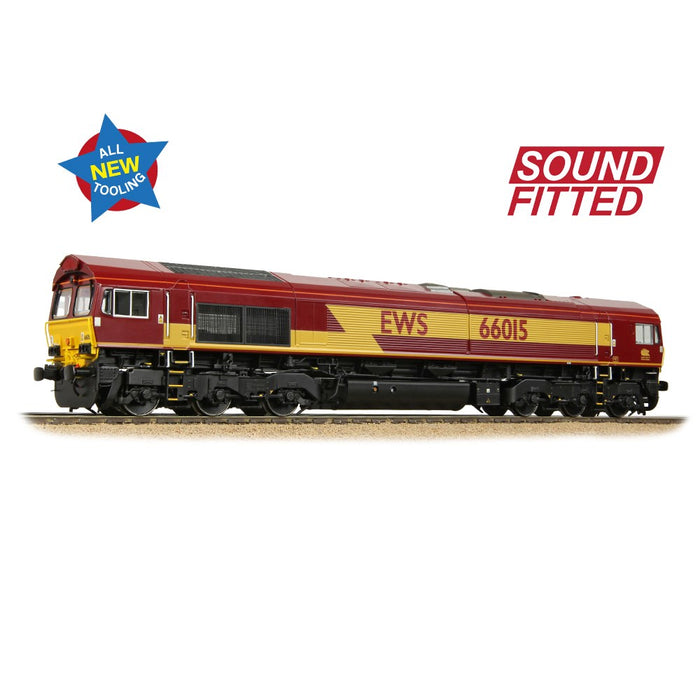 Bachmann Branchline 50-000SF [OO] 1:76 Class 66/0 66015 EWS (Sound Fitted)