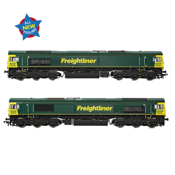 Bachmann Branchline 50-001 [OO] 1:76 Class 66/5 66515 Freightliner Green