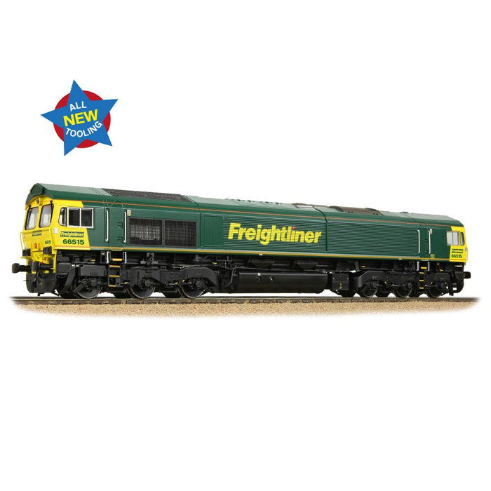 Bachmann Branchline 50-001 [OO] 1:76 Class 66/5 66515 Freightliner Green