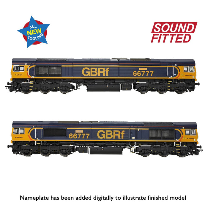 Bachmann Branchline 50-003ASF [OO] 1:76 Class 66/7 66777 'Annette' GBRf Europorte (Sound Fitted)