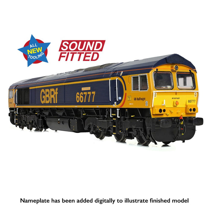 Bachmann Branchline 50-003ASF [OO] 1:76 Class 66/7 66777 'Annette' GBRf Europorte (Sound Fitted)
