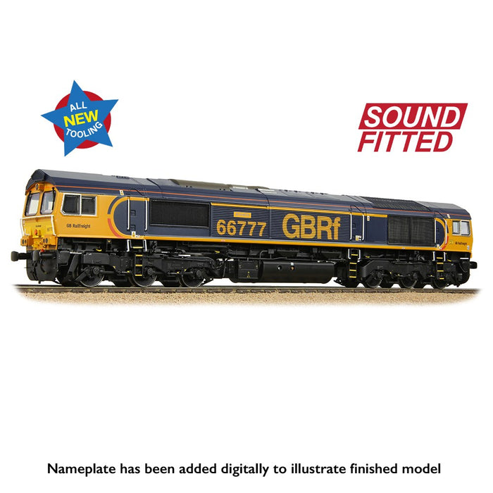 Bachmann Branchline 50-003ASF [OO] 1:76 Class 66/7 66777 'Annette' GBRf Europorte (Sound Fitted)