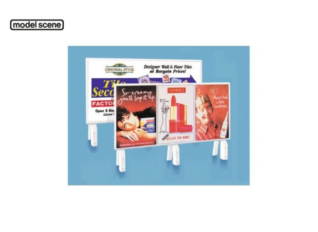 Modelscene 5040 OO Hoardings - Modern Era