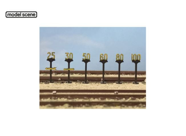 Modelscene 5050 OO Speed Restriction Signs