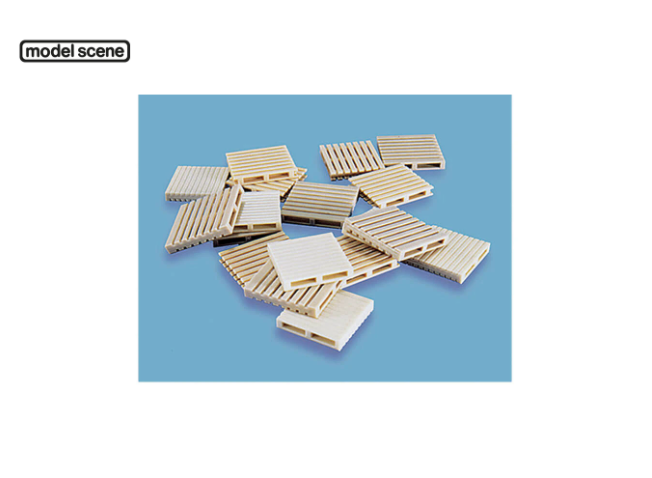 Modelscene 5081 OO Pallets 3 types 18pc