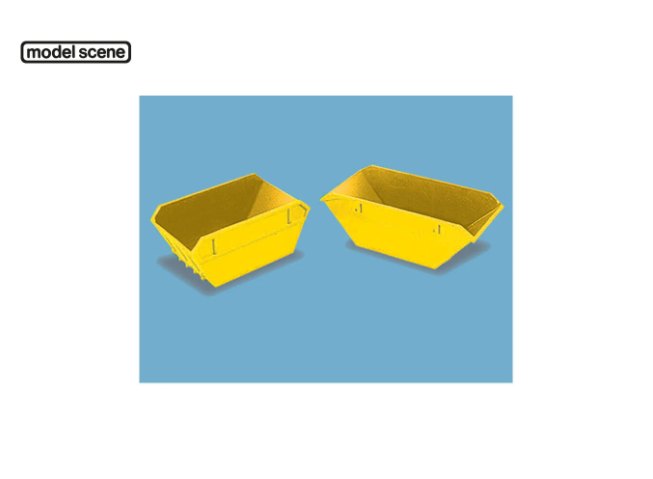 Modelscene 5088 OO Large & Small Skip 2pc