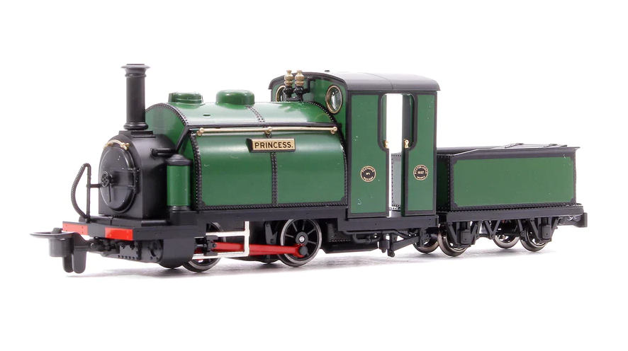 Peco/Kato 51-251F OO-9 "Small England" 0-4-0TT loco 'Princess' (Green)