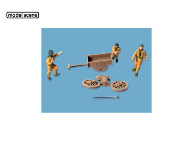 xxModelscene 5124 OO Scouts & Trek Cart 3pc - DISCONTINUED