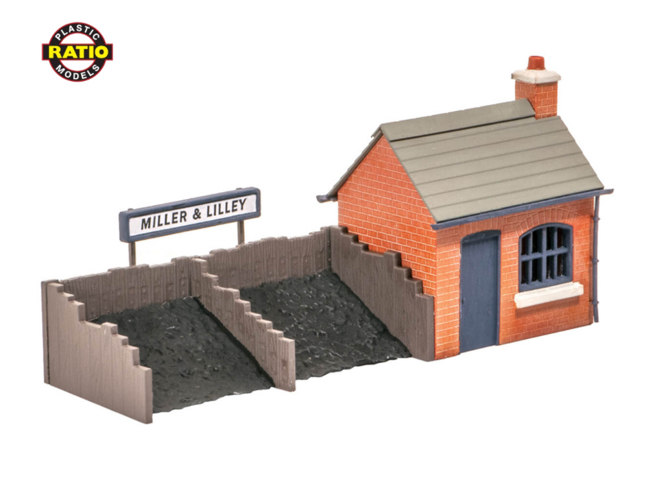 Ratio 532 OO Coal Depot (140mm x 30mm)