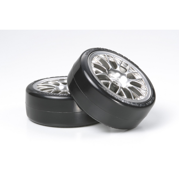 Tamiya 54021 MESH WHEEL & SUPER DRIFT TYRE (2pcs)