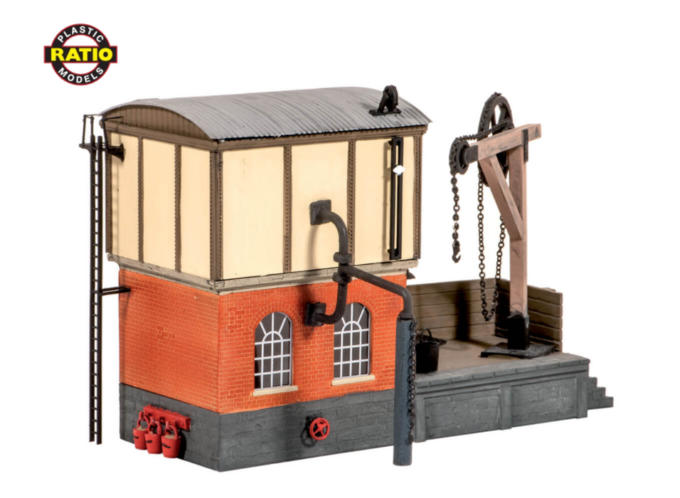 Ratio 540 OO Locomotive Servicing Depot 140mm x 80mm