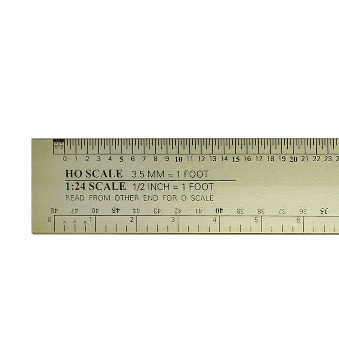 Excel 55778 12" Gold Deluxe Model Reference Ruler