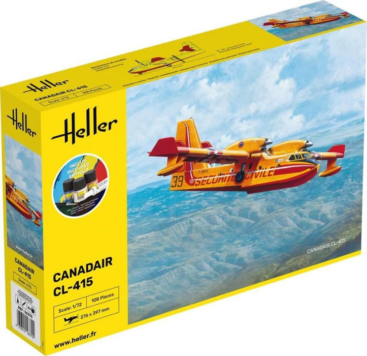 Heller 56370 1:72 STARTER KIT Canadair CL-415