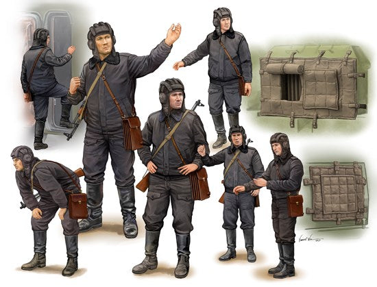 Trumpeter 00434 1:35 Soviet Soldier - Scud B Crew
