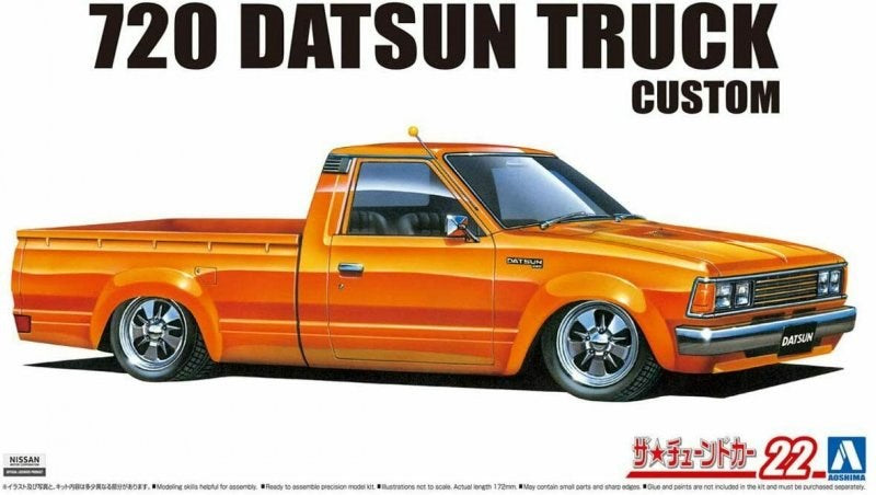 Aoshima 05840 1:24 Datsun 720 Truck Custom 1982