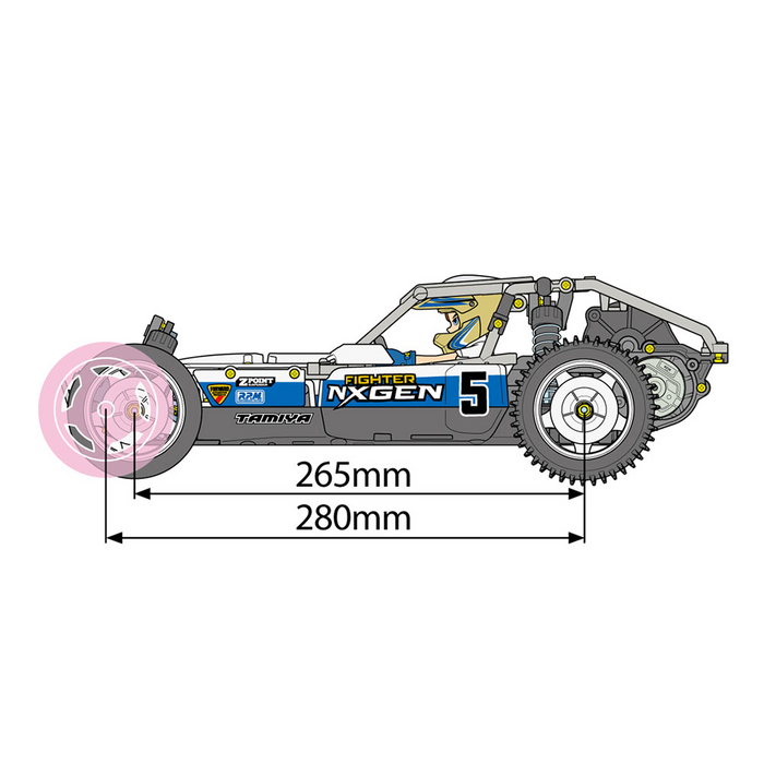 Tamiya 58741 1:10 FIGHTER NXGEN