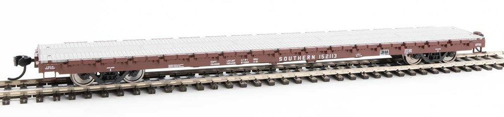 Walthers Mainline 910-5375 HO 60' Pullman-Standard Flatcar - Southern Railway #152113