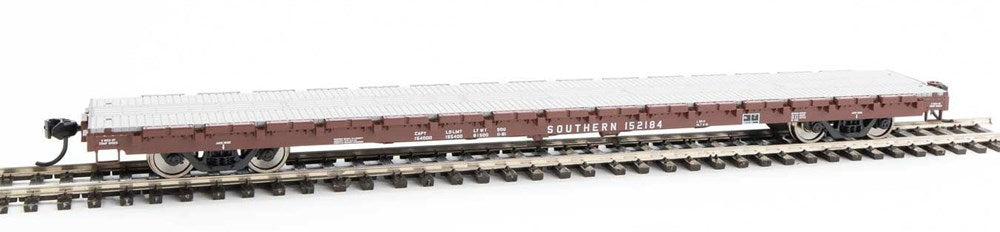 Walthers Mainline 910-5378 HO 60' Pullman-Standard Flatcar- Southern Railway #152184
