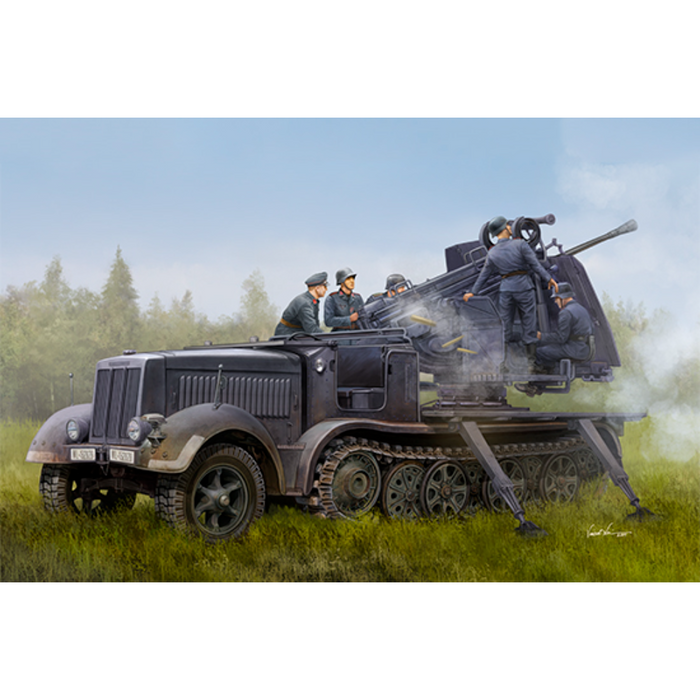 Trumpeter 09513 1:35 German 5cm FLAK 41auf Selbstfahrlafette(Sd.Kfz.7/2)