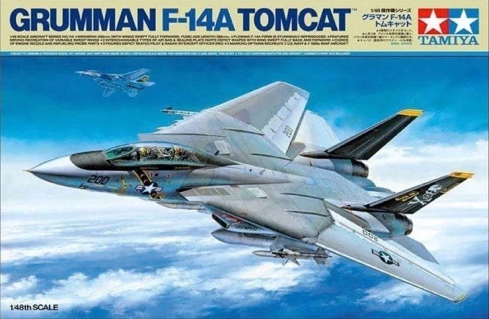 Tamiya 61114 1:48 Grumman F-14A Tomcat