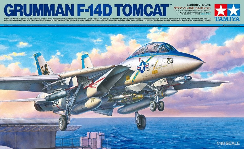 Tamiya 61118 1:48 Grumman F-14D Tomcat