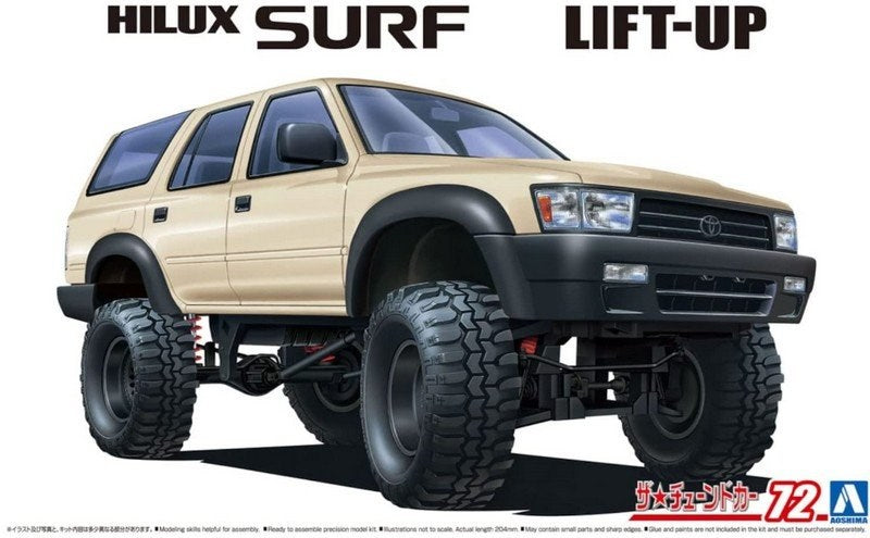 Aoshima 06397 1:24  Hilux Surf VZN130G Lift Up '91