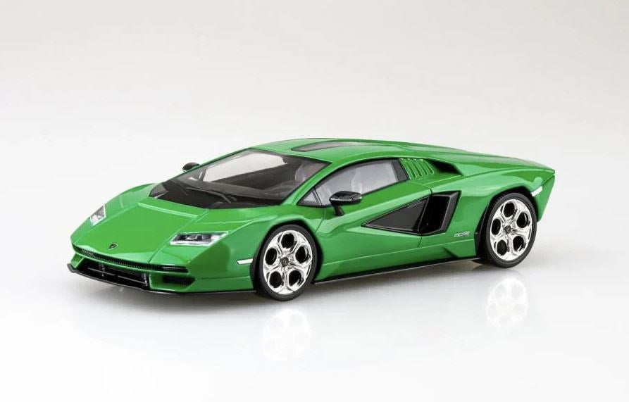Aoshima 06543 1:32 Lambo Countach LPI800 - Green