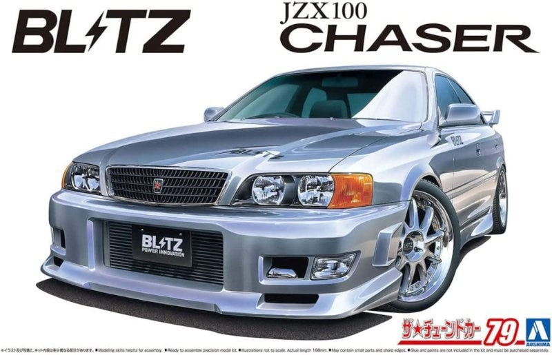 Aoshima 06565 1:24 BLITZ JZX100 CHASER V'96