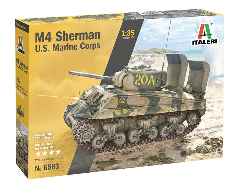 Italeri 6583 1:35 M4 Sherman U.S. Marine Corps