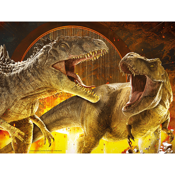 Prime3D Jurassic World T.Rex vs Giganotosaurs - 500 Piece 3D Puzzle