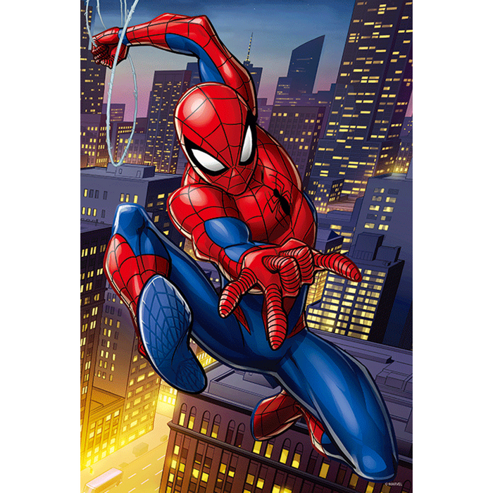 Prime3D Marvel Spider-Man - 300 Piece 3D Puzzle Tin Box