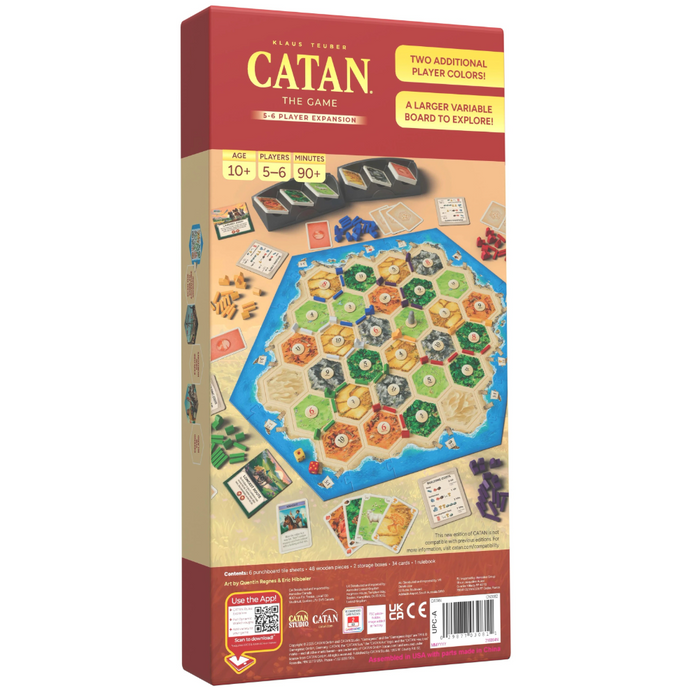 CATAN (6th Edition) - The Game 5-6 PlayerExpansion