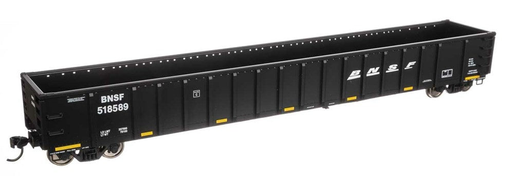 Walthers Mainline 910-6436 HO 68' Railgon Gondola - Ready To Run - BNSF #518589
