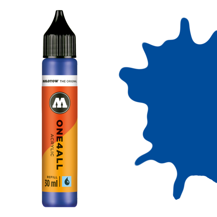 Molotow MO693204 ONE4ALL 30ml Refill - TRUE BLUE