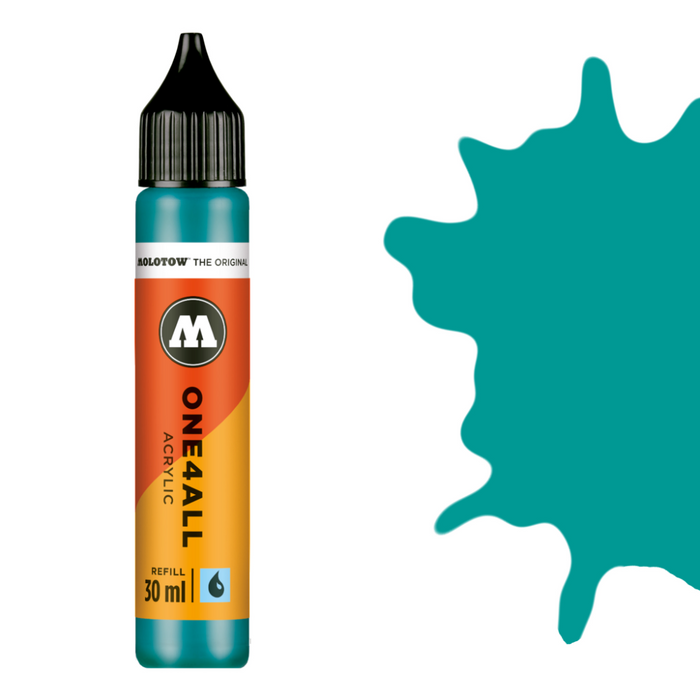 Molotow MO693206 ONE4ALL 30ml Refill - LAGOON BLUE