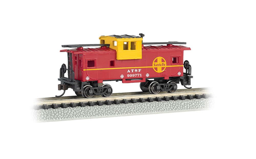 Bachmann USA 70754 [N] 36' Wide Vision Caboose - Santa Fe