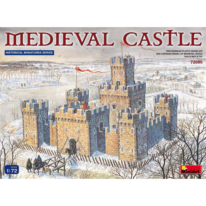 MiniArt 72005 1:72 Medieval Castle